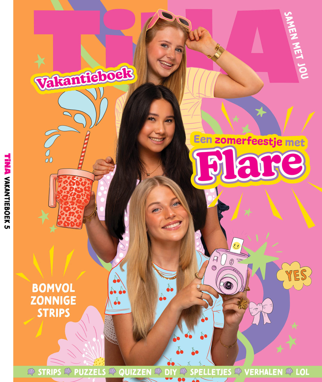 Tina Vakantieboek XXL 2025 - Flare